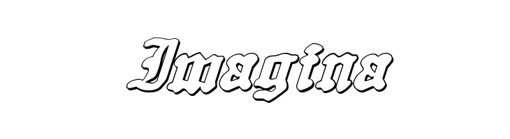 Quest Knight 3D Italic  Free Fonts Download