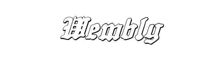 Quest Knight 3D Italic  Free Fonts Download