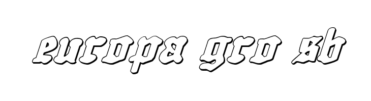 Quest Knight 3D Italic  Free Fonts Download