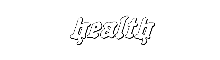 Quest Knight 3D Italic  Free Fonts Download