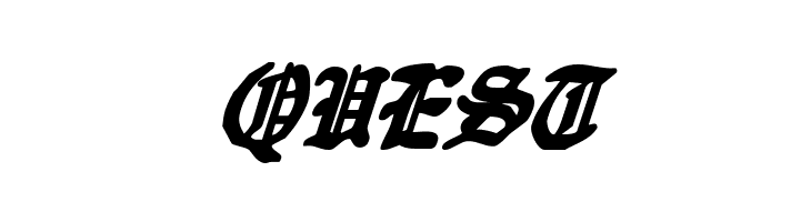 Quest Knight Italic  Free Fonts Download