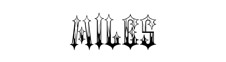 Gothic Flames  Free Fonts Download