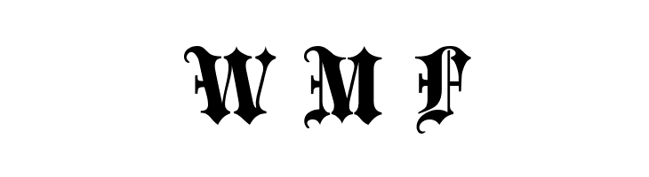 Blackletter ExtraBold  Free Fonts Download