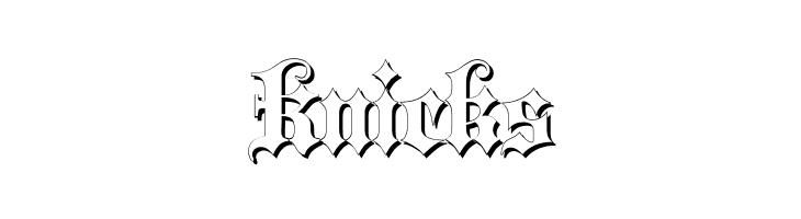 Blackletter Shadow  Free Fonts Download