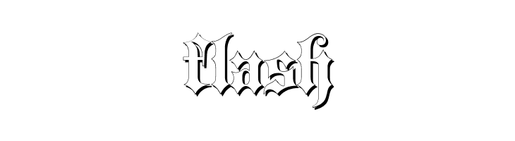 Blackletter Shadow  Free Fonts Download