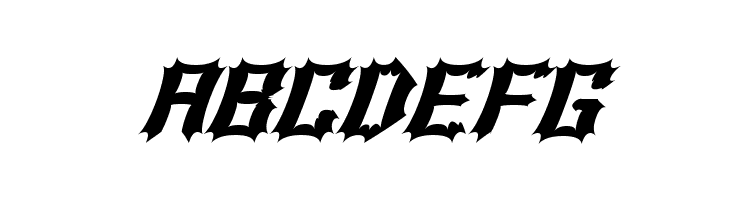 Luciferius Italic  Free Fonts Download