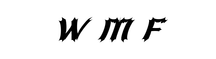 Luciferius Italic  Free Fonts Download
