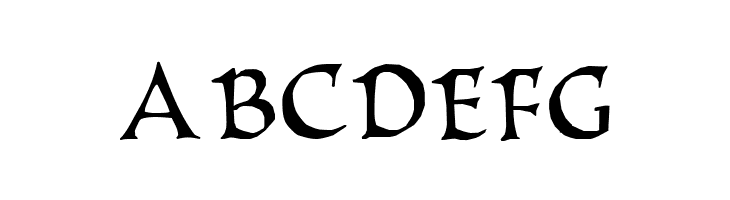 PR Uncial Alternate Capitals  Free Fonts Download