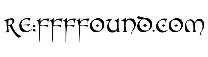 PR Uncial Alternate Capitals  Free Fonts Download