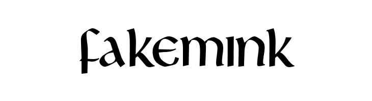fakemink Livingstone Font