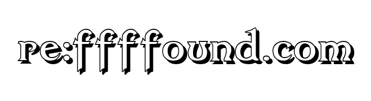 Dumbledor 3 Shadow  Free Fonts Download