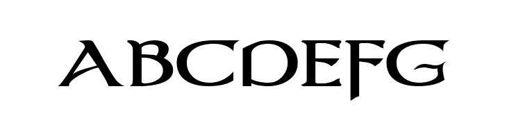 Dumbledor 3 Wide  Free Fonts Download