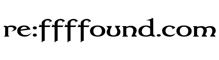 Dumbledor 3 Wide  Free Fonts Download