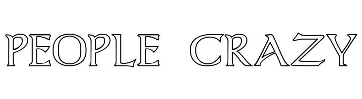 Dumbledor 2 Outline  Free Fonts Download