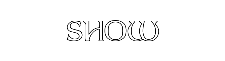 Dumbledor 2 Outline  Free Fonts Download