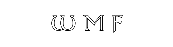 Dumbledor 2 Outline  Free Fonts Download