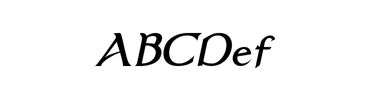 Dumbledor 2 Italic  Free Fonts Download