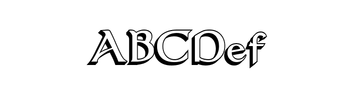 Dumbledor 2 3D  Free Fonts Download