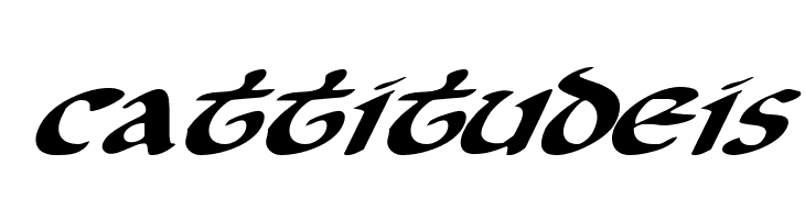 Cry Uncial Italic  Free Fonts Download