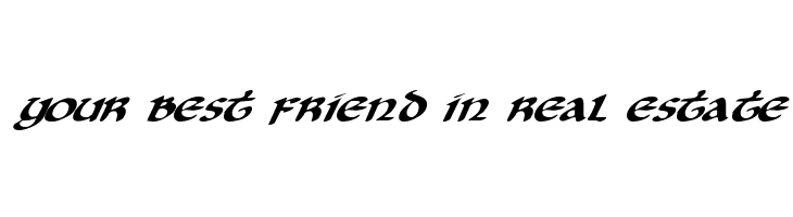 Cry Uncial Italic  Free Fonts Download