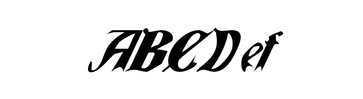 QuaelGothicItalics  Free Fonts Download