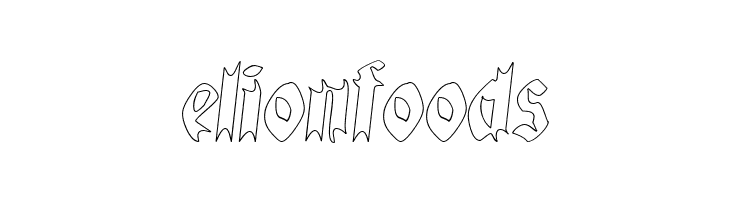 QuaelGothicHollow  Free Fonts Download