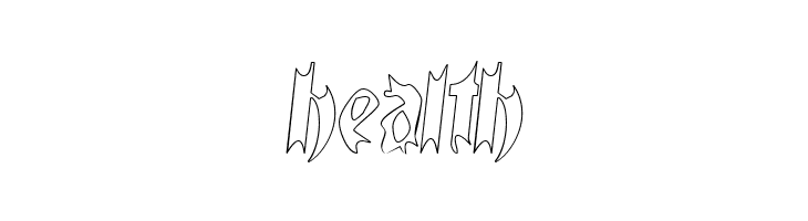QuaelGothicHollow  Free Fonts Download