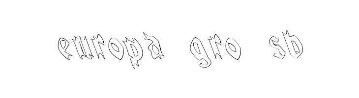 QuaelGothicHollowLeftyCondensed  Free Fonts Download
