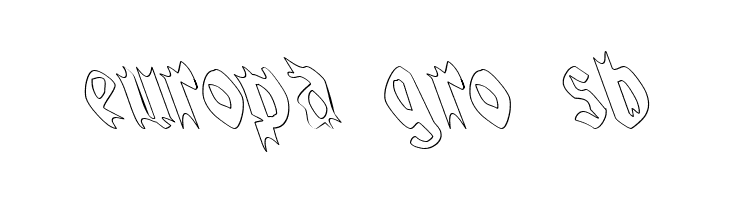 QuaelGothicHollowLefty  Free Fonts Download