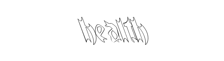 QuaelGothicHollowLefty  Free Fonts Download
