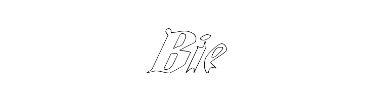 QuaelGothicHollowItalics  Free Fonts Download