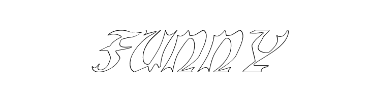 QuaelGothicHollowItalics  Free Fonts Download