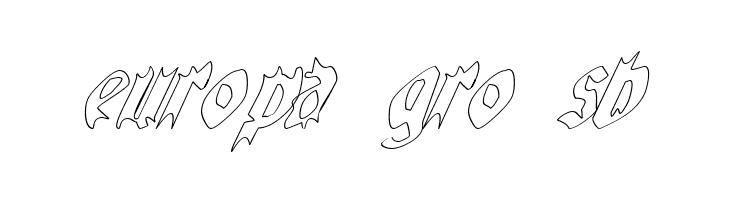 QuaelGothicHollowItalics  Free Fonts Download