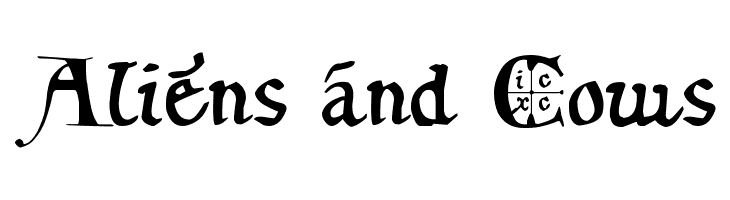 12th century caps  Free Fonts Download