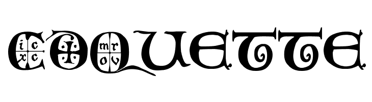 12th century caps  Free Fonts Download