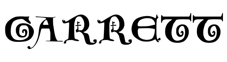 12th century caps  Free Fonts Download