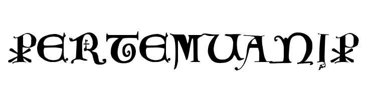 12th century caps  Free Fonts Download