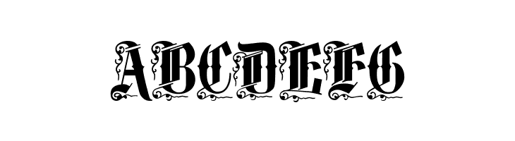 MiddleSaxonyText  Free Fonts Download