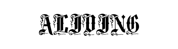 MiddleSaxonyText  Free Fonts Download