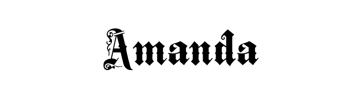 MiddleSaxonyText  Free Fonts Download