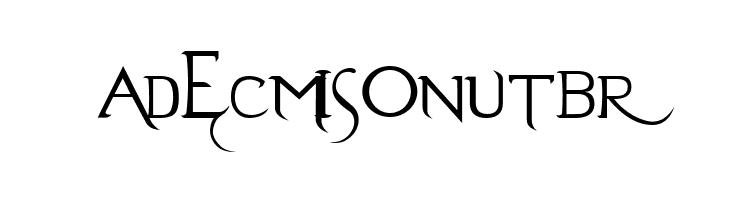 Evanescence Series B  Free Fonts Download