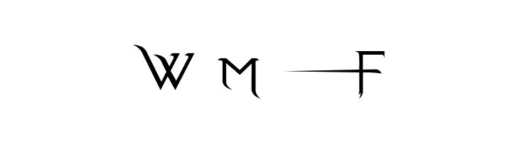 Evanescence Series B Prespaced  Free Fonts Download