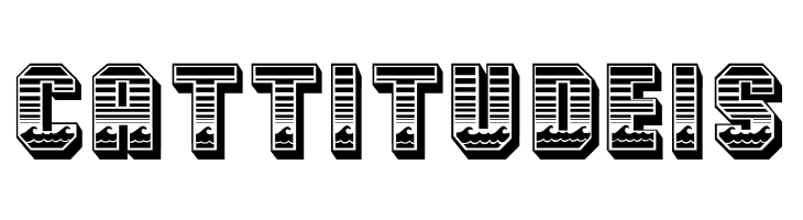 Ocean View Initials  Free Fonts Download