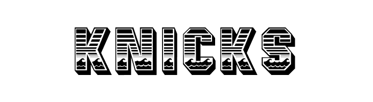 Ocean View Initials  Free Fonts Download