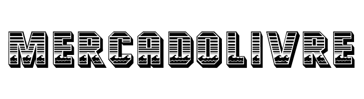 Ocean View Initials  Free Fonts Download