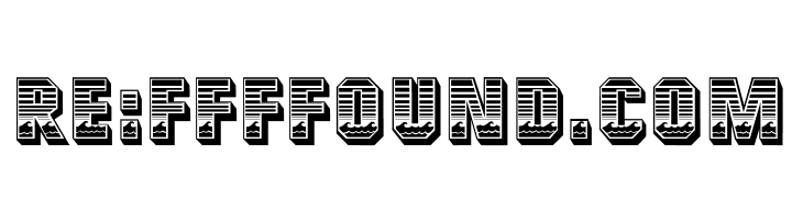 Ocean View Initials  Free Fonts Download