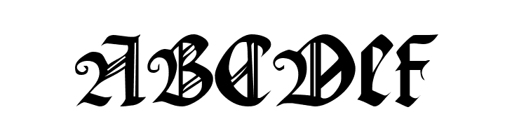 Gothic Texture Quadrata  Free Fonts Download