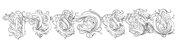 Ruritania-Outline  Free Fonts Download