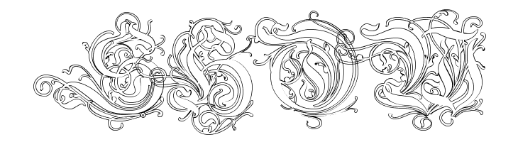 Ruritania-Outline  Free Fonts Download