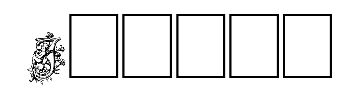 Cherubim Initials  Free Fonts Download